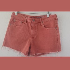 AG Adriano Goldschmied The Hailey Cut-Off Ex Boyfriend Shorts 30R